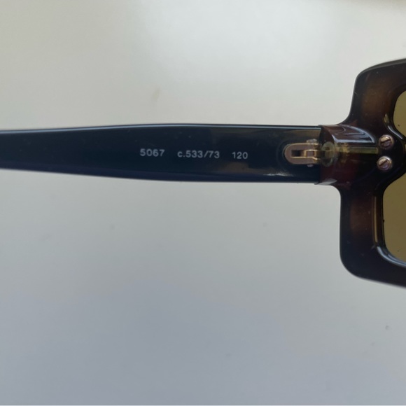 Vintage Chanel Shield 5067 Sunglasses - Picture 2 of 5